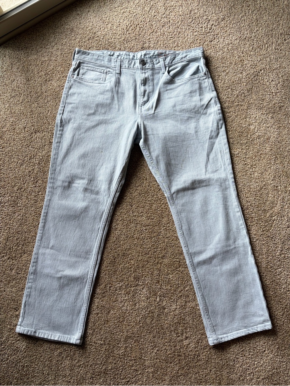 Nautica Light Gray Straight Jeans